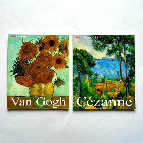 ART in FOCUS Van Gogh & Cezanne books both books included in purchase - Picture 1 of 10